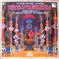 Simon Preston/Ursula Holliger / Handel: Organ Concertos Op.4   2LP
