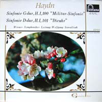 Wolfgang Sawallisch / Haydn: Sinfonie G-dur, H.I,100 "Militar-Sinfonie" 군대, Sinfonie D-dur, H.I,101 "Dieuhr" 시계