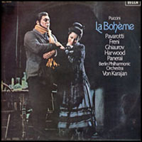Herbert Von Karajan(헤르베르트 폰 카라얀) / Puccini: La Boheme (Complete)    2LP