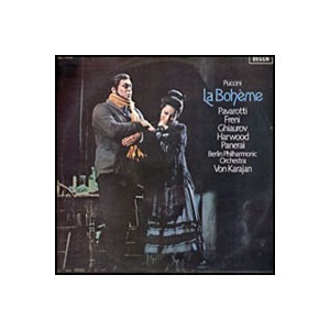 Herbert Von Karajan(헤르베르트 폰 카라얀) / Puccini: La Boheme (Complete)    2LP