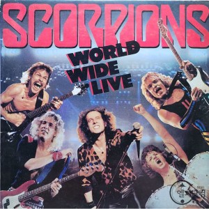 Scorpions(스콜피언스) /  World Wide Live  2lp  g/f