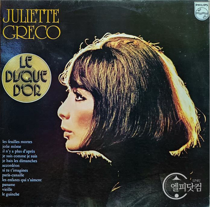 Juliette Greco / Le Disque D'or
