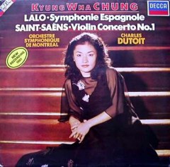 Kyung-Wha Chung / LALO;스페인교향곡,SAINT-SAENS;바이올린협주곡 제1번(몬트릴 심포니) DUTOIT / DIGITAL RECORDING