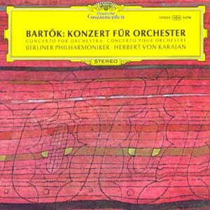 Herbert Von Karajan(헤르베르트 폰 카라얀) / Bartok: Konzert Fur Orchester
