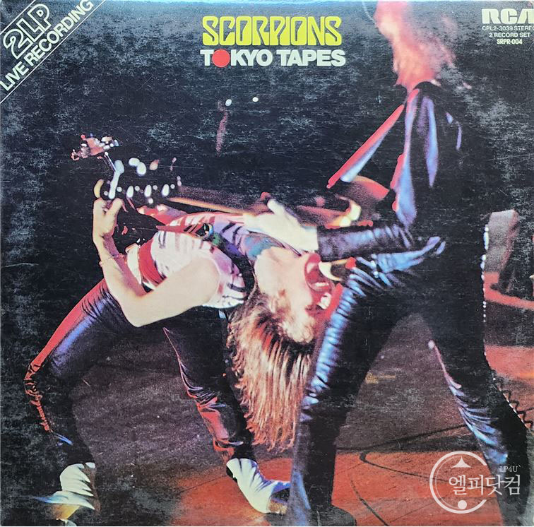 Scorpions(스콜피언스) / Tokyo Tapes 2LP GF