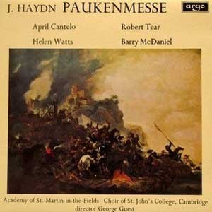 George Guest   /  Haydn: Paukenmesse (전시미사)