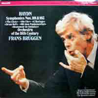 Frans Bruggen /  Haydn: Symphonies Nos.101 & 103