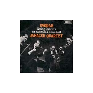 Janacek Quartet / Dvorak: String Quartets in F Major, Op.96 [America] & D Minor, Op.34