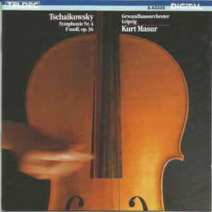 Tschaikowsky / Symphonie Nr.4 f-moll, op.36 (Gevandhausorchester Leipzig.Kurt Masur) dmm