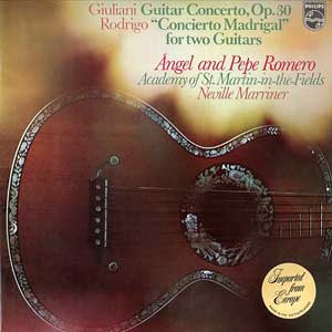 Pepe Romero, Angel Romero / Giuliani: Guitar Concerto/Rodrigo: "Concierto Madrigal"