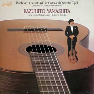 Kazuhito Yamashita / Beethoven: Concerto in D for Guitar and Orchestra, Op.61