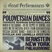 Leonard Bernstein, Favorite Russian Spectaculars / Polovetsian Dances (CBS Great Performances 57)