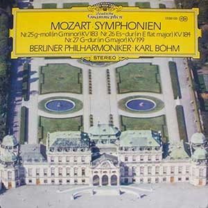 Karl Bohm / Mozart: Symphonien Nr.25, 26, 27