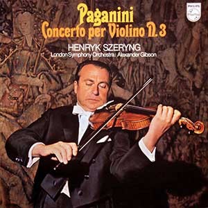 Henryk Szeryng/Paganini: Concerto Per Violino Nr.3