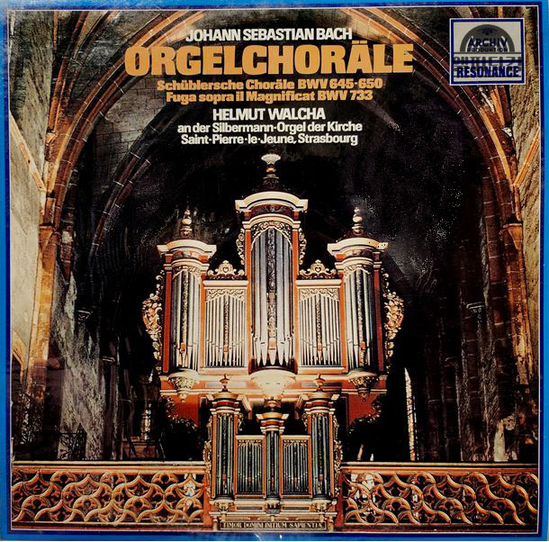 Helmut Walcha/Bach: Orgel Chorale