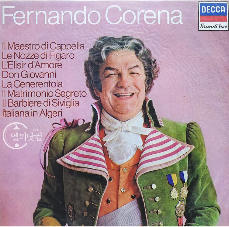 [미개봉LP] Fernando Corena / Self-titled