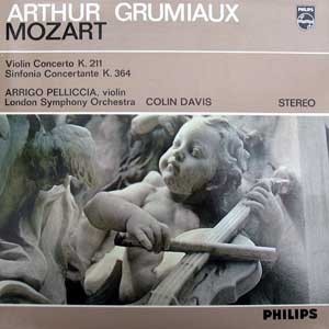Arthur Grumiaux/Mozart: Violinkonzert KV 211, Sinfonia Concertante KV 364