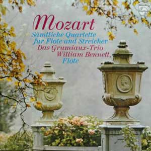 Arthur Grumiaux/William Bennett/Mozart: Samtliche Quartette Fur Flote Und Streicher