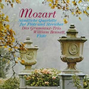 Arthur Grumiaux/William Bennett/Mozart: Samtliche Quartette Fur Flote Und Streicher
