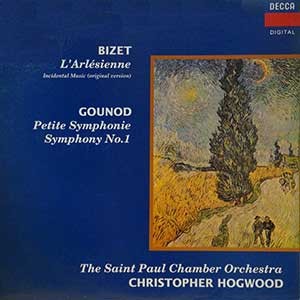 Christopher Hogwood/Bizet: L'Arlesienne/Gounod: Petite Symphonie, Symphony No.1