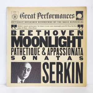 Rudolf Serkin(루돌프 세르킨) / Beethoven: Moonlight, Pathetique & Appassionata Sonatas