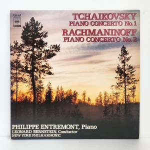 *Japan 수입반* Philippe Entremont / Tchaikovsky: No. 1, Rachmaninoff: No. 2
