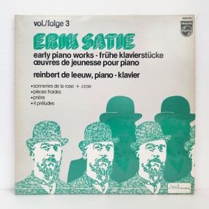 Reinbert De Leeuw(라인베르트 데 레우) / Satie: Early Piano Works Vol.3