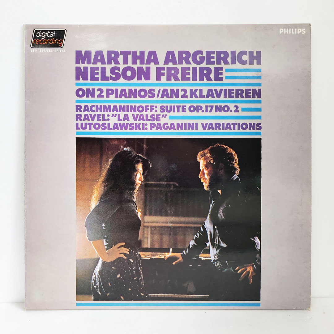 Martha Argerich, Nelson Freire / Rachmaninoff: Suite Op.17 No.2 / Ravel: La Valse, etc