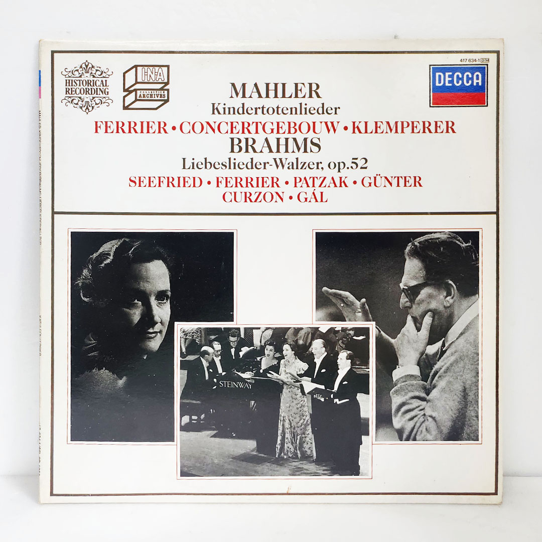 Kathleen Ferrier, Otto Klemperer / Mahler: Kindertotenlieder/Brahms: Liebeslieder-Walzer, op.52