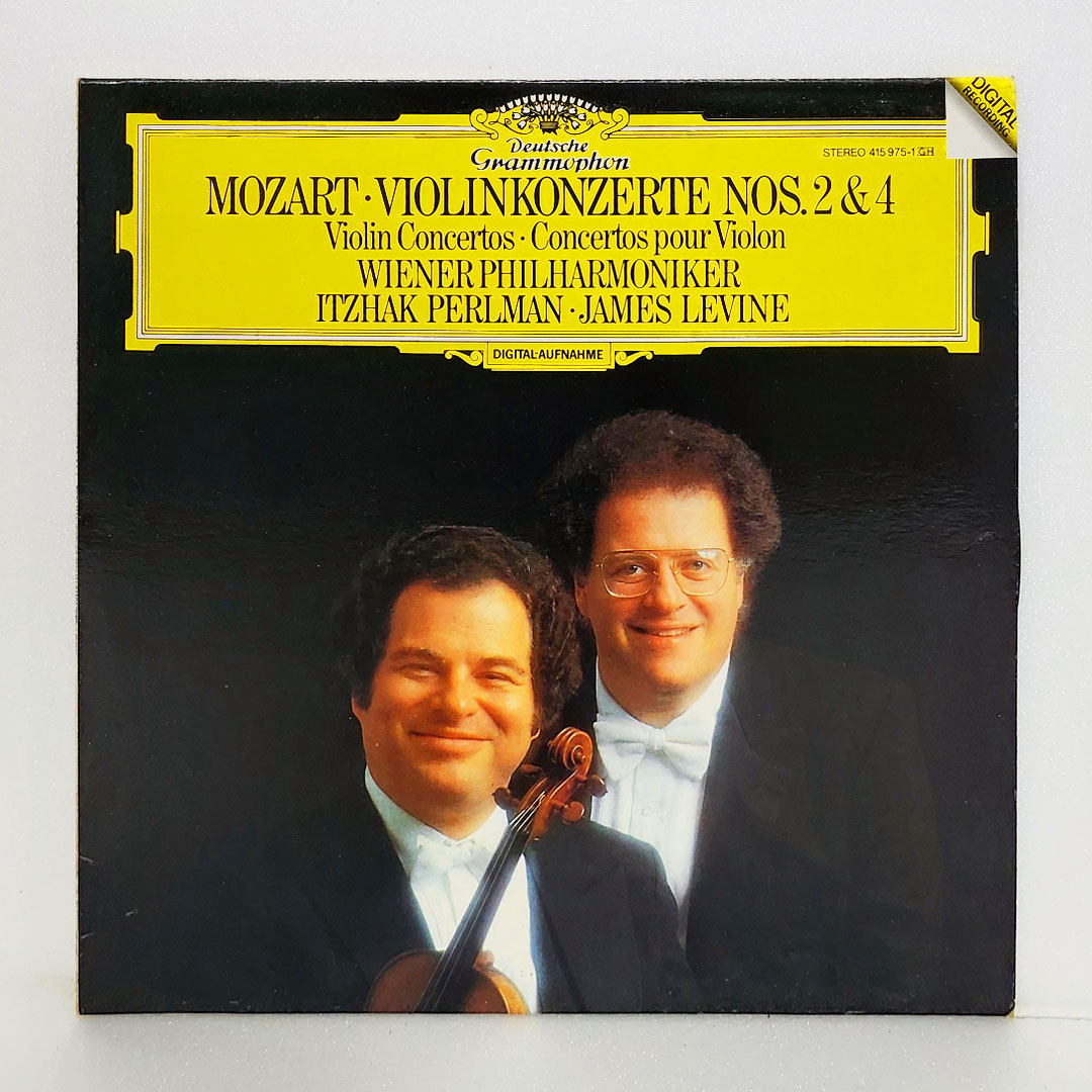 tzhak Perlman, James Levine / Mozart: Violin Concertos Nos.2 & 4