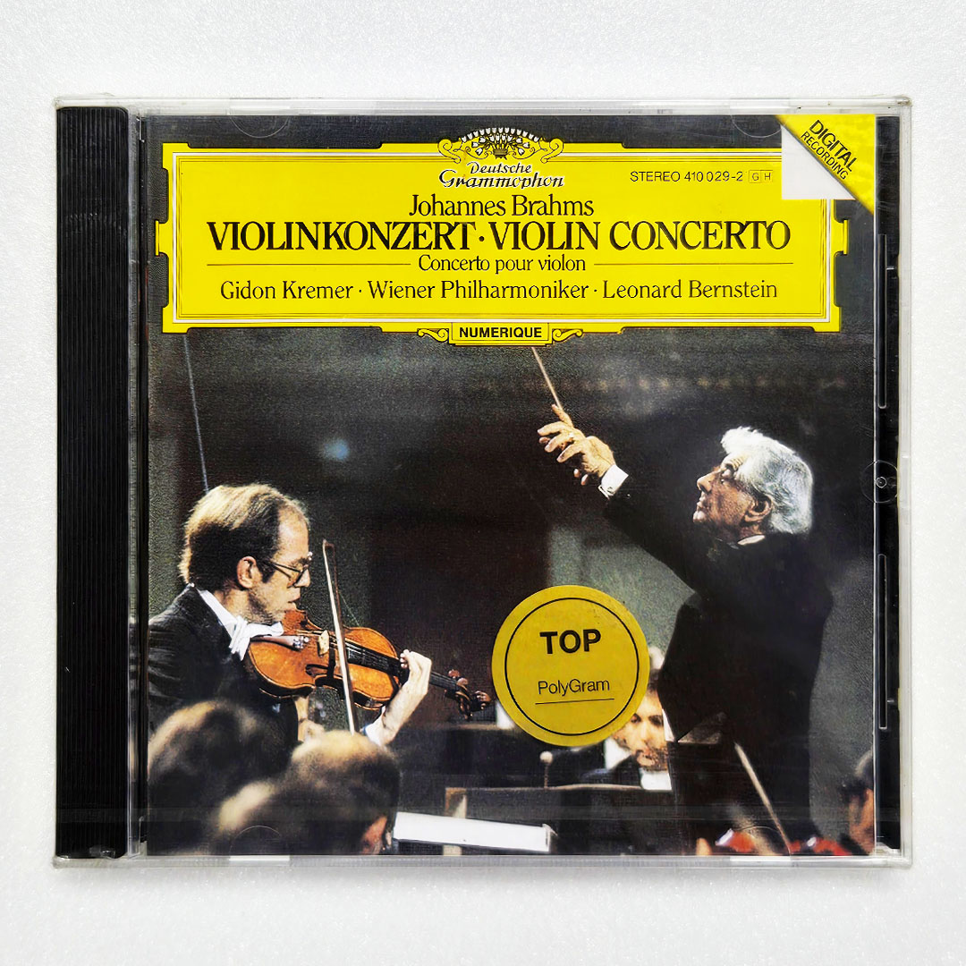 Gidon Kremer, Leonard Bernstein / Brahms: Violin Concerto [미개봉 CD]