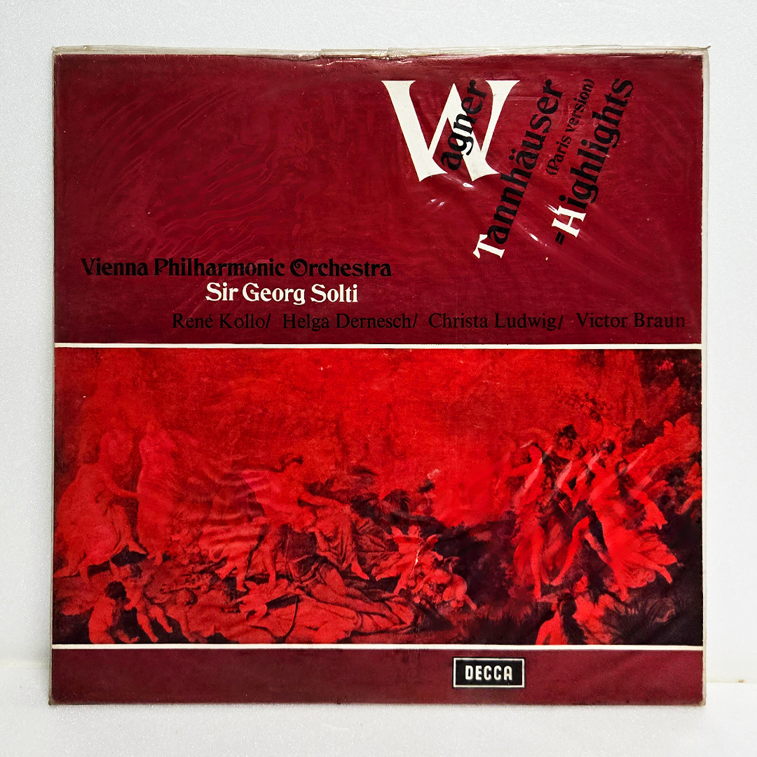 Georg Solti(게오르그 솔티) / Wagner: Tannhauser (Paris Version) [미개봉 LP]