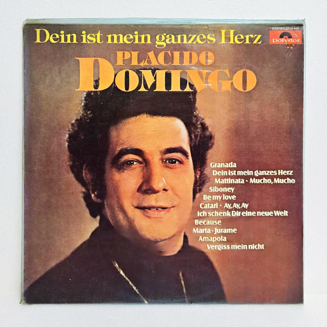 Placido Domingo / Dein Ist Mein Ganzes Herz 그대는 나의 모든 것 [미개봉 LP]