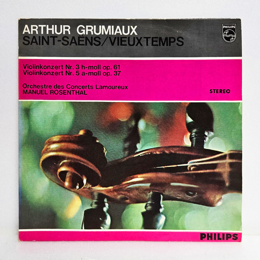 Arthur Grumiaux(아르튀르 그뤼미오) / aint-Saens, Vieuxtemps: Violin Concertos