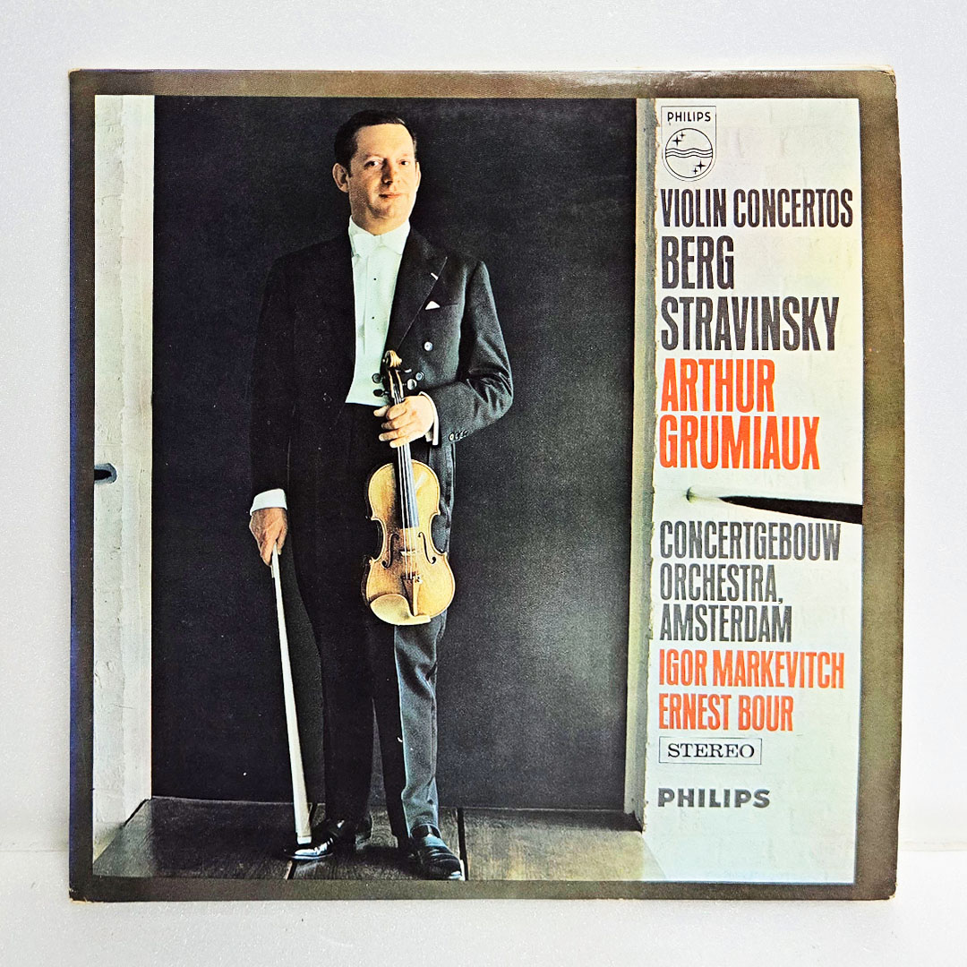 Arthur Grumiaux(아르튀르 그뤼미오) / Berg, Stravinsky: Violin Concertos