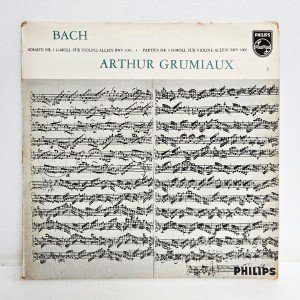 Arthur Grumiaux(아르튀르 그뤼미오) / Bach: Sonate Nr.1, Partita Nr.1