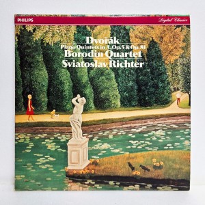 Sviatoslav Richter, Borodin Quartet / Dvorak: Piano Quintets in A, Op.5 & Op.81 / GF / 2LP