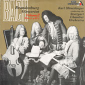 Karl Munchinger / Bach: Brandenburg Concertos Vol.2