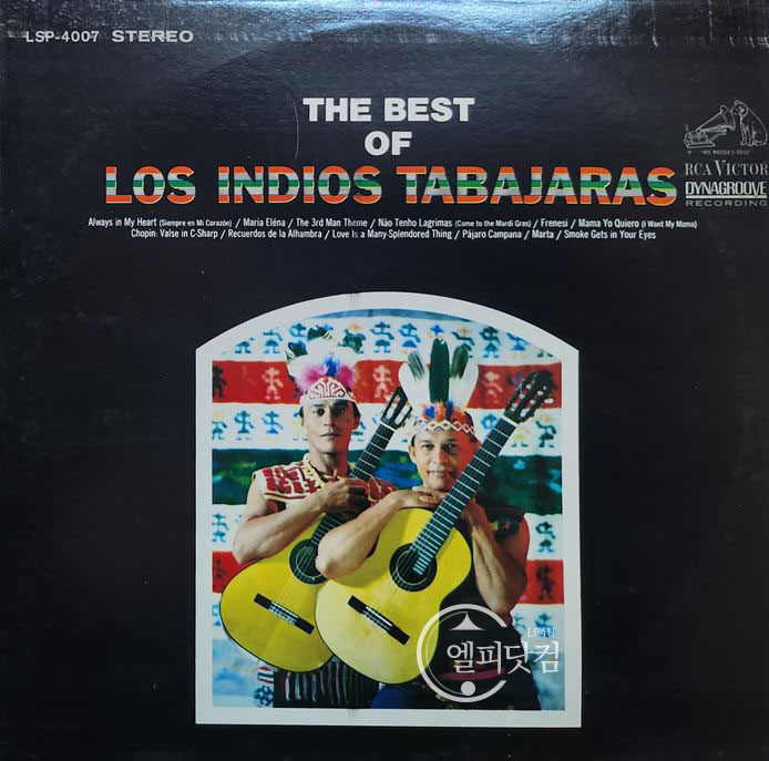 Los Indios Tabajaras(로스인디오스타바하라스) / The Best Of Los Indios Tabajaras