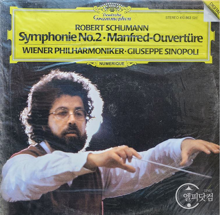 [미개봉LP] Giuseppe Sinopoli / Schumann: Symphony No.2, Manfred-Overture