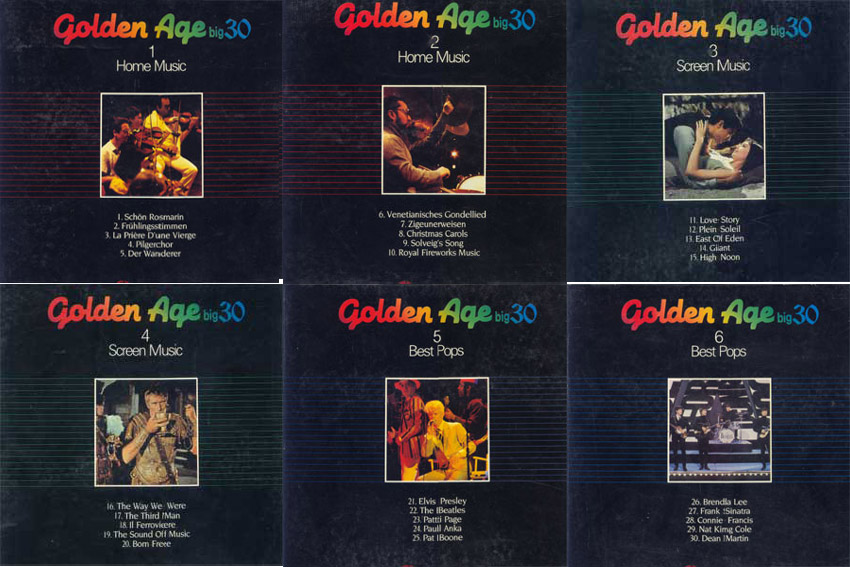 Golden Age Big 30 (5LP Box 6Set 30LP)