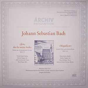 Karl Richter/Bach: Jesu, der du meine Seele/Magnificat