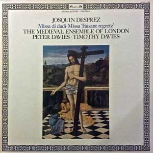 Peter Davies/Timothy Davies/Desprez: Missa Di Dadi, Missa Faisant Regretz