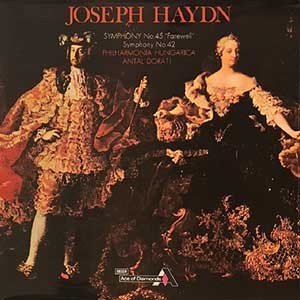 Antal Dorati/Haydn: Symphony No.45 'Farewell', 42