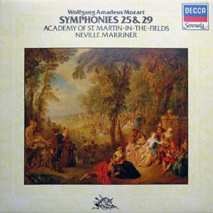 Neville Marriner/Mozart: Symphony No.25, 29