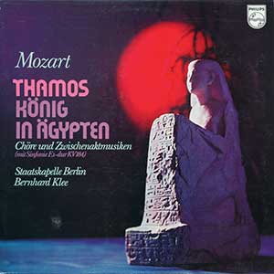 Bernhard Klee/Staatskapelle Berlin/Mozart: Thamos King Of Egypt 이집트의 왕 타모스