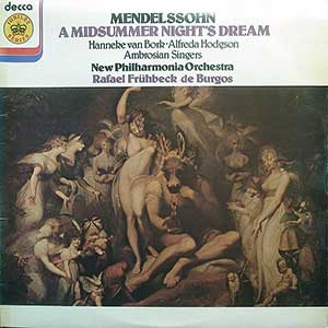 Rafael Fruhbeck De Burgos/Mendelssohn: A Midsummer Night's Dream