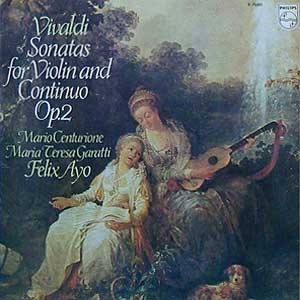 Felix Ayo/Vivaldi: Sonatas For Violin And Continuo, From Op.2