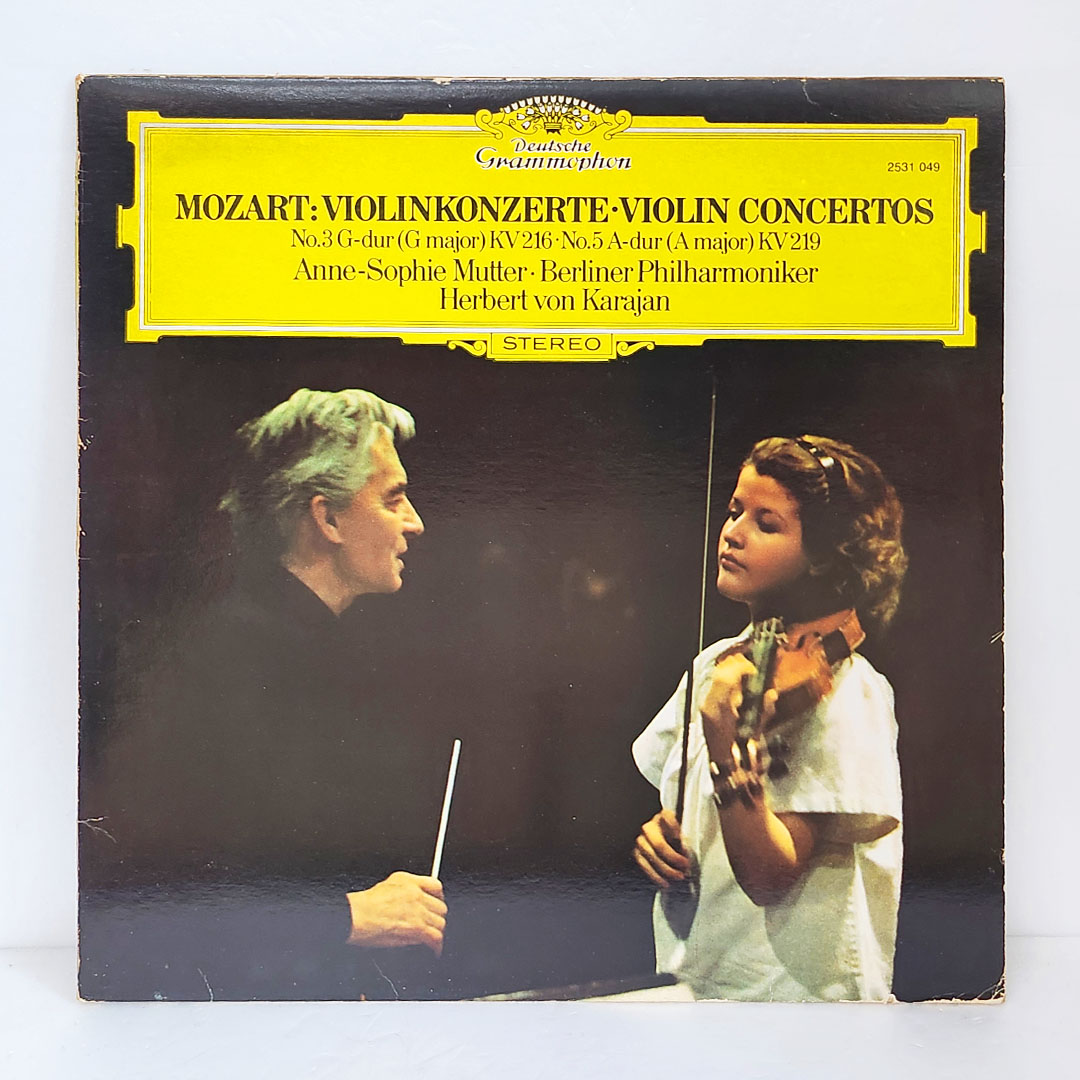 Anne-Sophie Mutter, Herbert von Karajan / Mozart: Violin Concertos No.3 & 5