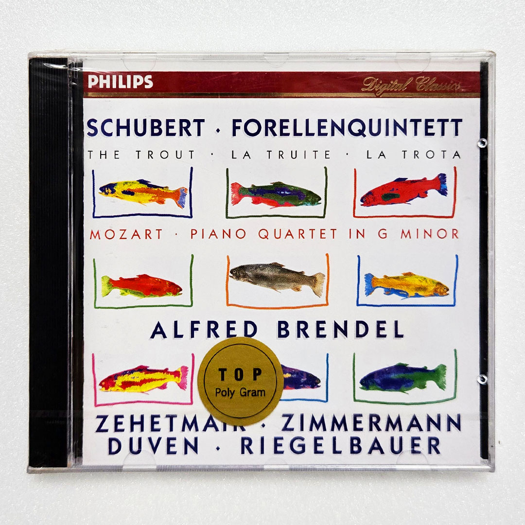 Brendel and Friends / Schubert: Forellenquintett, Mozart: Piano Quartet No.1 [미개봉 CD]